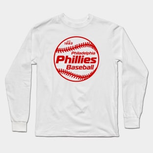 Phillies Retro Ball Long Sleeve T-Shirt